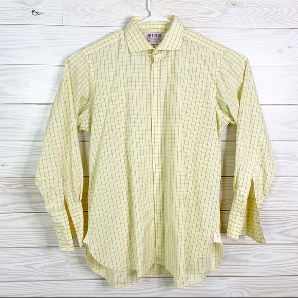 Thomas Pink Other - Thomas Pink Men Dress Shirt Button Down Superfine